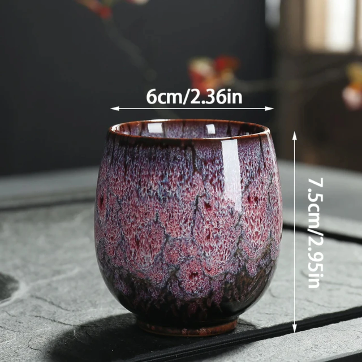 150ml Espresso Coffee Mugs Cups Fancy Glaze Ceramic Latte Teacup Porcelain Tea Cup Mug Kung Fu Cup Drinkware Whiskey Glass Cup